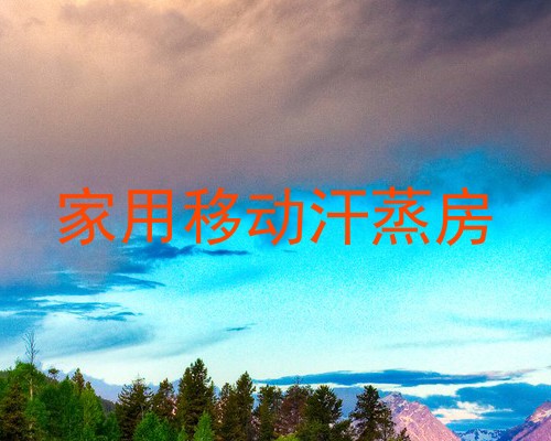 家用移动汗蒸房