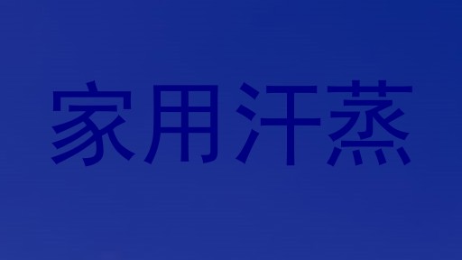 家用汗蒸