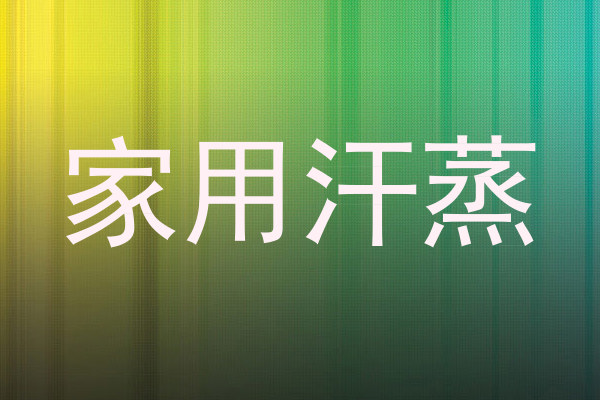 家用汗蒸