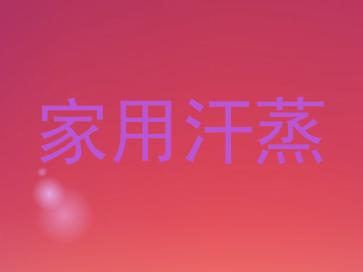 家用汗蒸