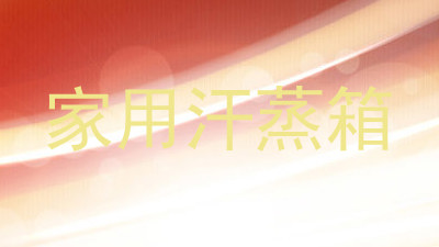 家用汗蒸箱