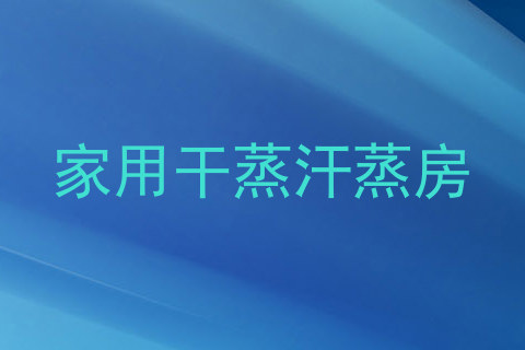 家用干蒸汗蒸房
