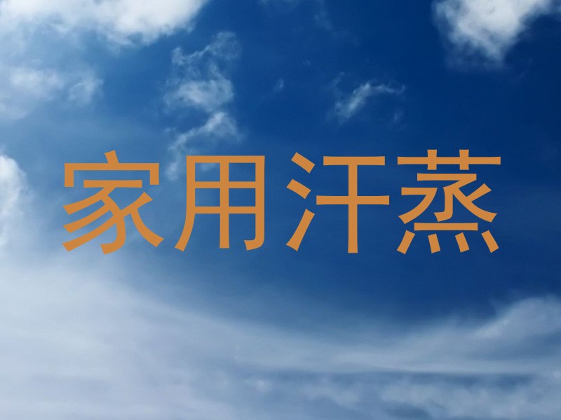 家用汗蒸