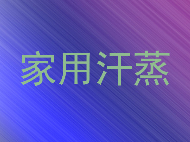 家用汗蒸