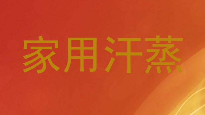 家用汗蒸