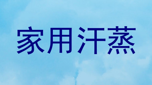 家用汗蒸