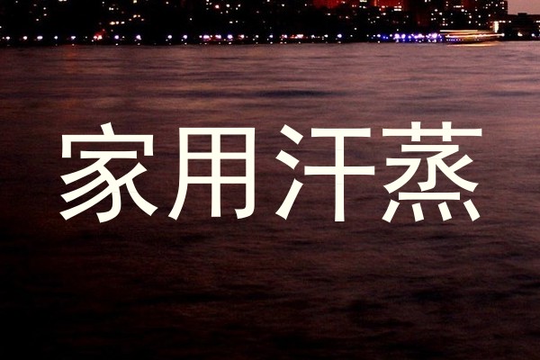 家用汗蒸