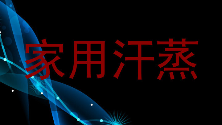 家用汗蒸