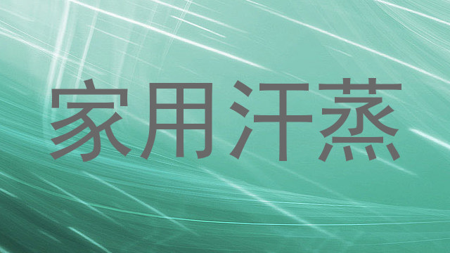 家用汗蒸