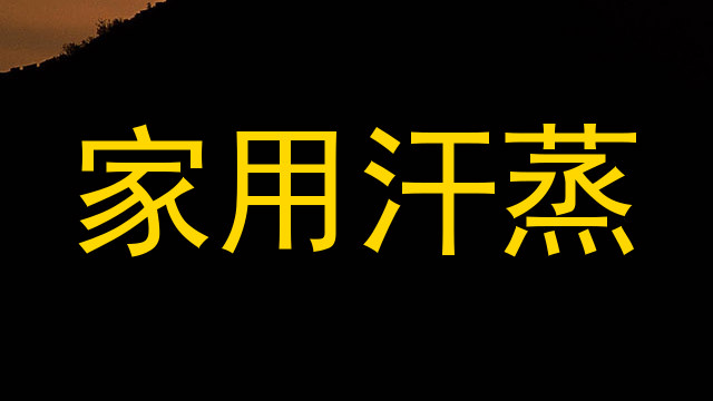 家用汗蒸