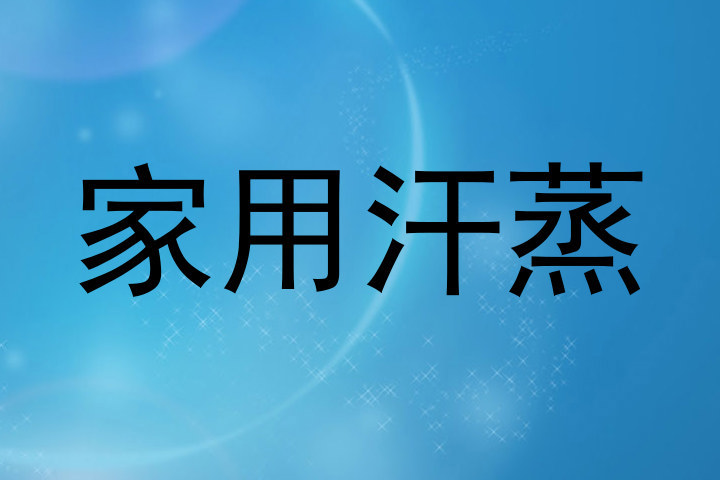 家用汗蒸