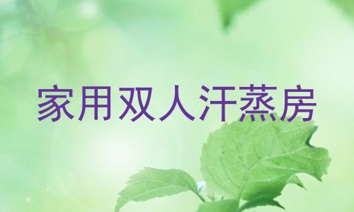 家用双人汗蒸房