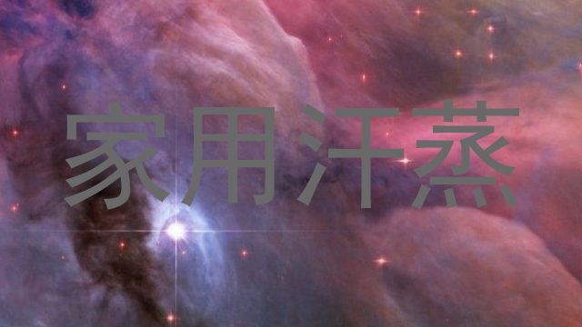 家用汗蒸