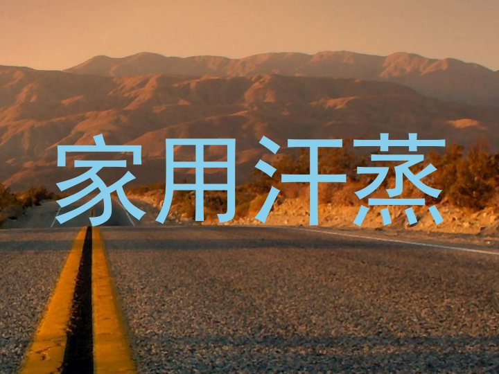 家用汗蒸