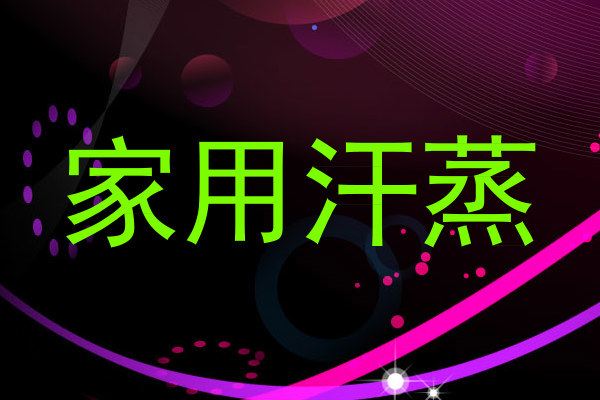 家用汗蒸