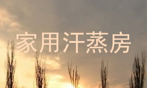 家用汗蒸房