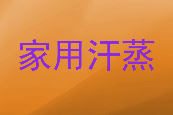 家用汗蒸