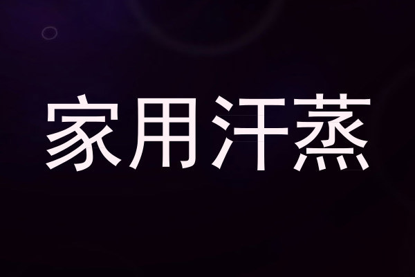 家用汗蒸
