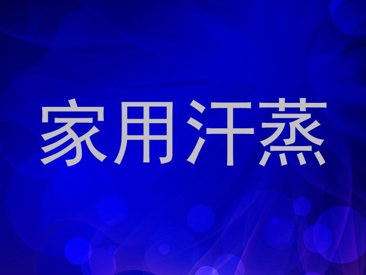 家用汗蒸