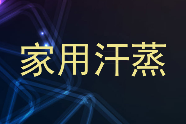 家用汗蒸