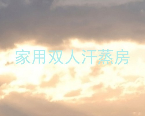家用双人汗蒸房
