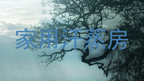 家用汗蒸房