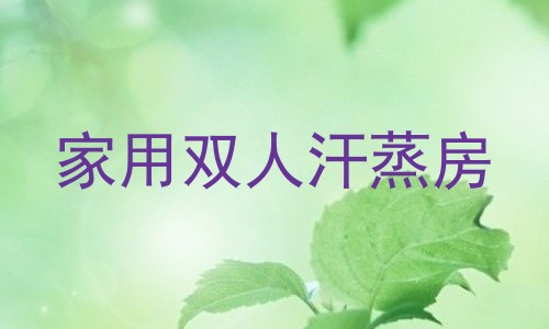 家用双人汗蒸房