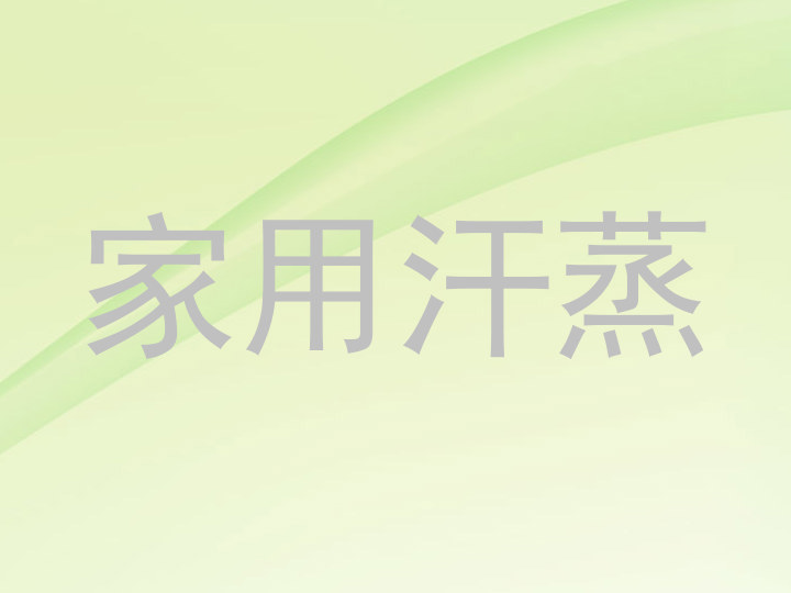 家用汗蒸