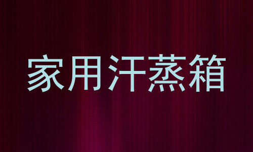 家用汗蒸箱