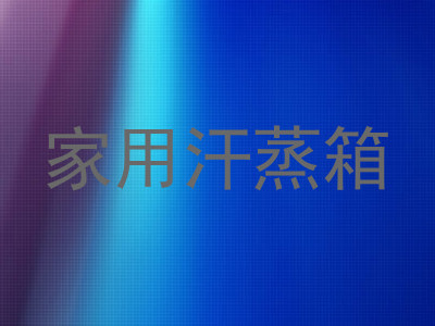 家用汗蒸箱