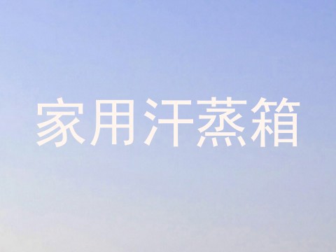 家用汗蒸箱