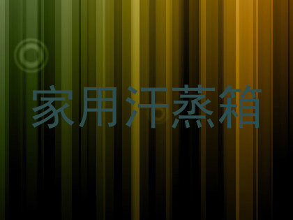家用汗蒸箱