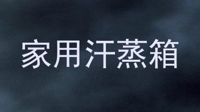 家用汗蒸箱
