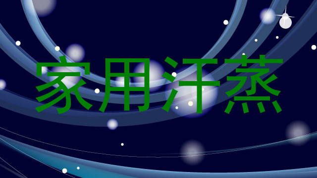 家用汗蒸