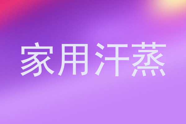 家用汗蒸