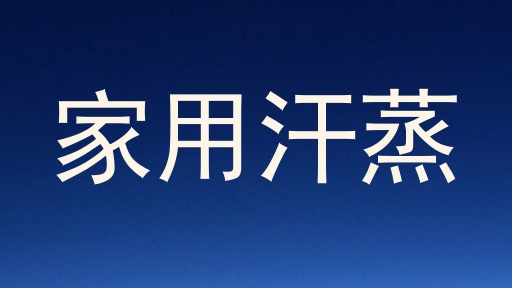 家用汗蒸
