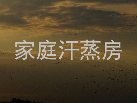 家庭汗蒸房