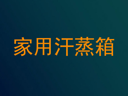 家用汗蒸箱