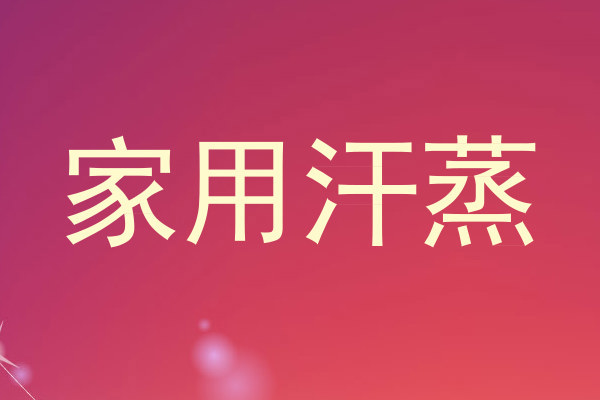 家用汗蒸