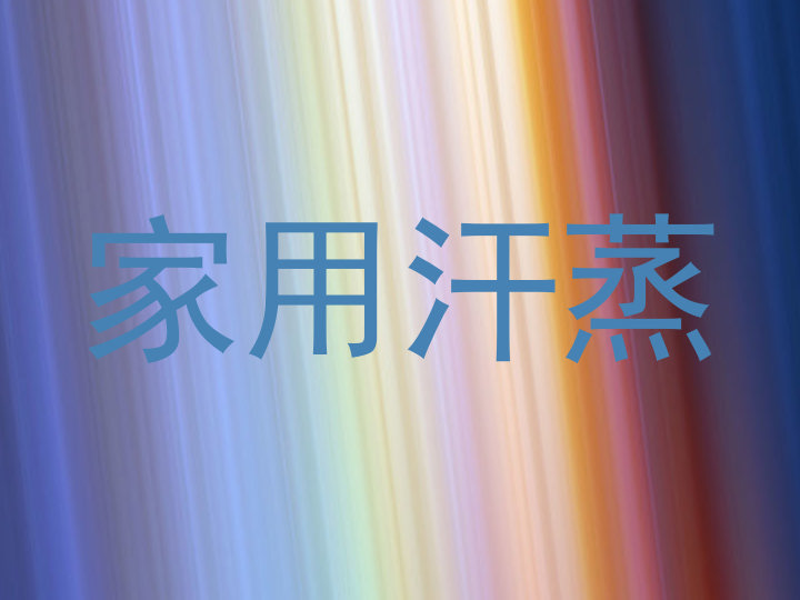 家用汗蒸