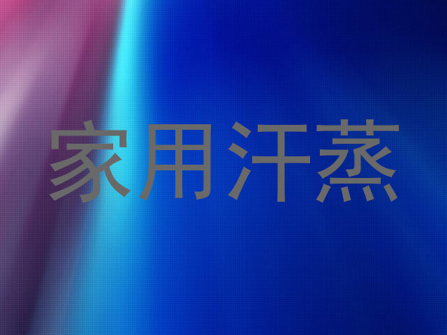 家用汗蒸