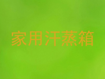 家用汗蒸箱