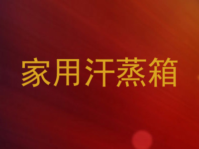 家用汗蒸箱