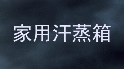 家用汗蒸箱