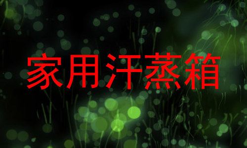 家用汗蒸箱