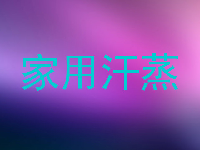 家用汗蒸