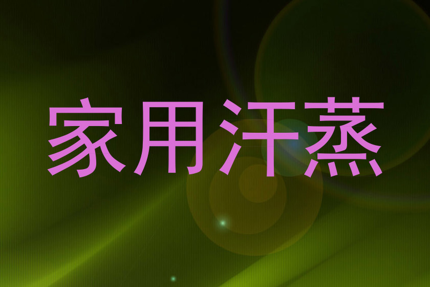 家用汗蒸