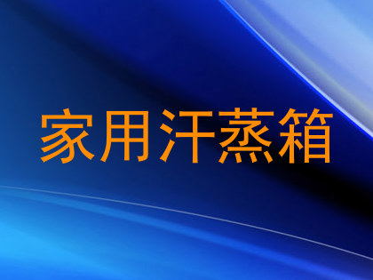家用汗蒸箱