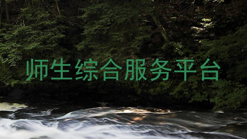 师生综合服务平台