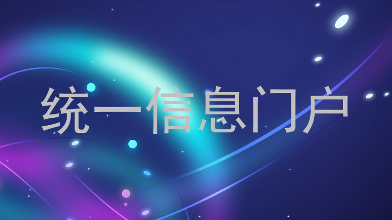 统一信息门户